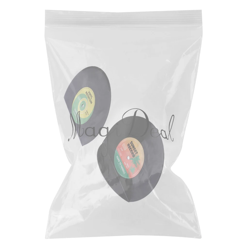 1 Pair Book Stopper Holder Bookends 2pcs Vinyl Record ABS Creative Book Ends Round Shaped Office Supplies