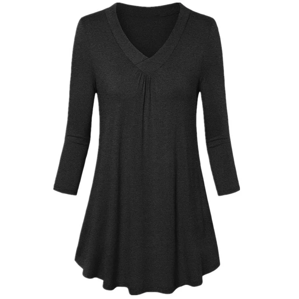 

Plus Size 5XL Womens Tops and Blouses 2018 Long Sleeve Shirts Tunic Casual Ladies Top Clothes Elegant Clothing Streetwear