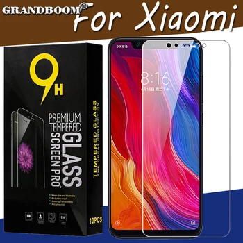 

1000pcs Tempered Glass Screen Protector For Xiaomi Mi 9 8 SE 8X Pro 6 Plus 6X 9T 9X CC9 CC9E Protective Film With Black Package
