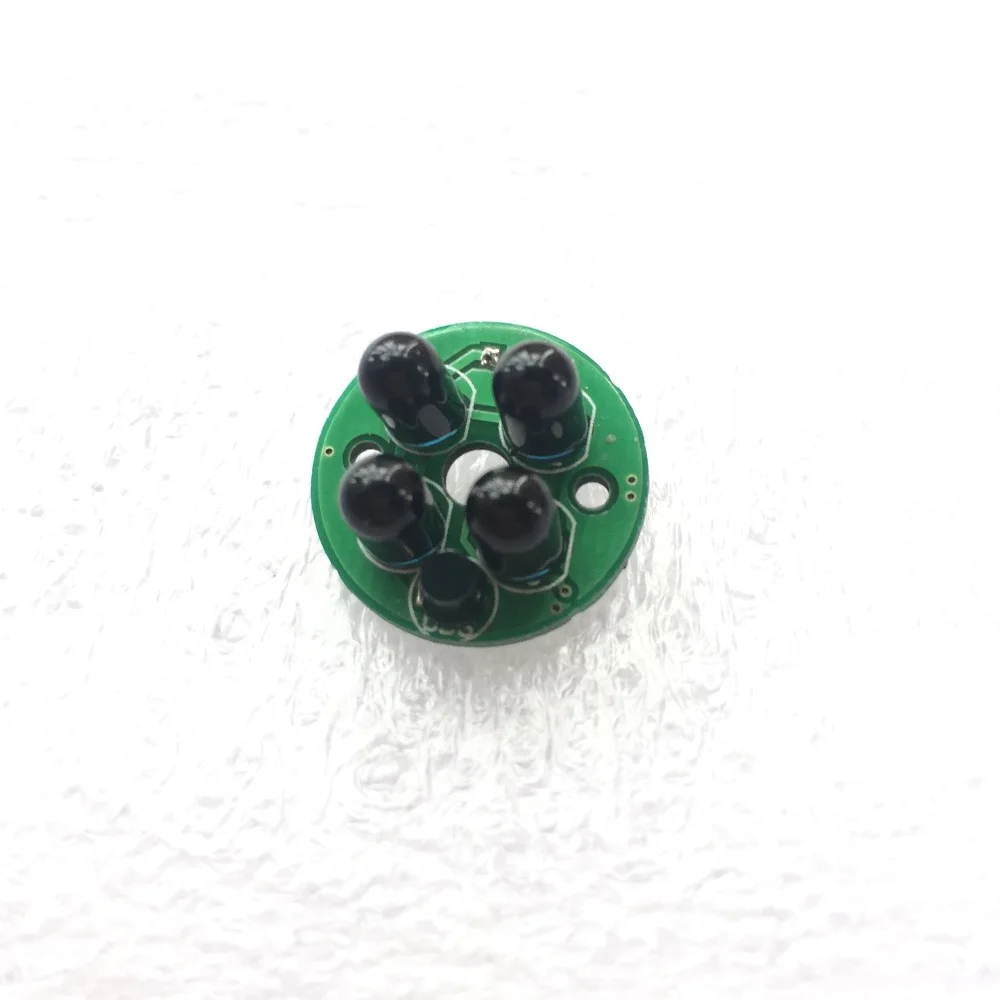 

Lihmsek 940nm Night Vision Invisible No Exposure IR LED Board no Light Infrared IR Illuminator 4pcs black LEDs CCTV Accessories