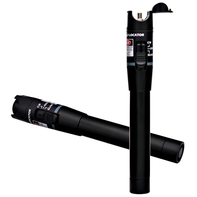 2 PCS High Pen Type Fiber Optic Light Source VFL Visual Fault Locator