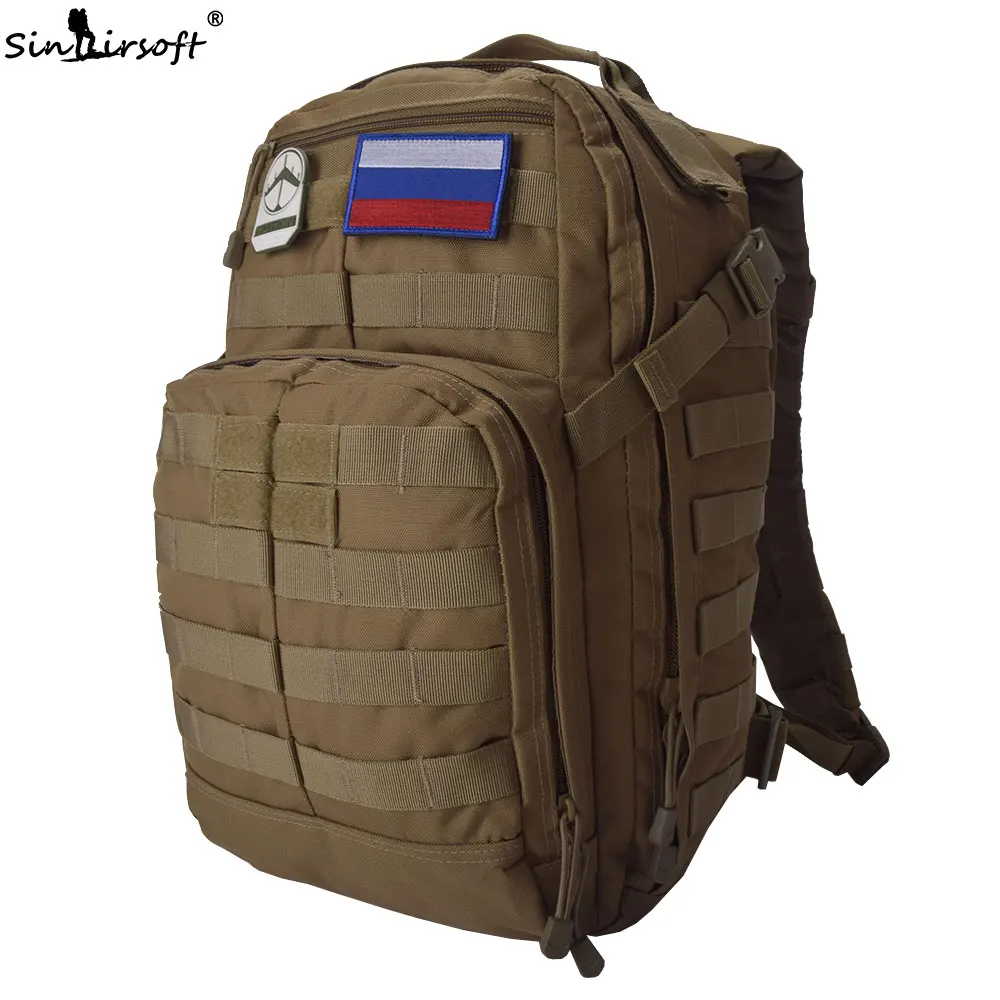 Mochila táctica SINAIRSOFT 30L 14 pulgadas Laptop 1000D Oxford tela Molle mochila deporte al aire libre Camping senderismo bolsas de pesca - 1