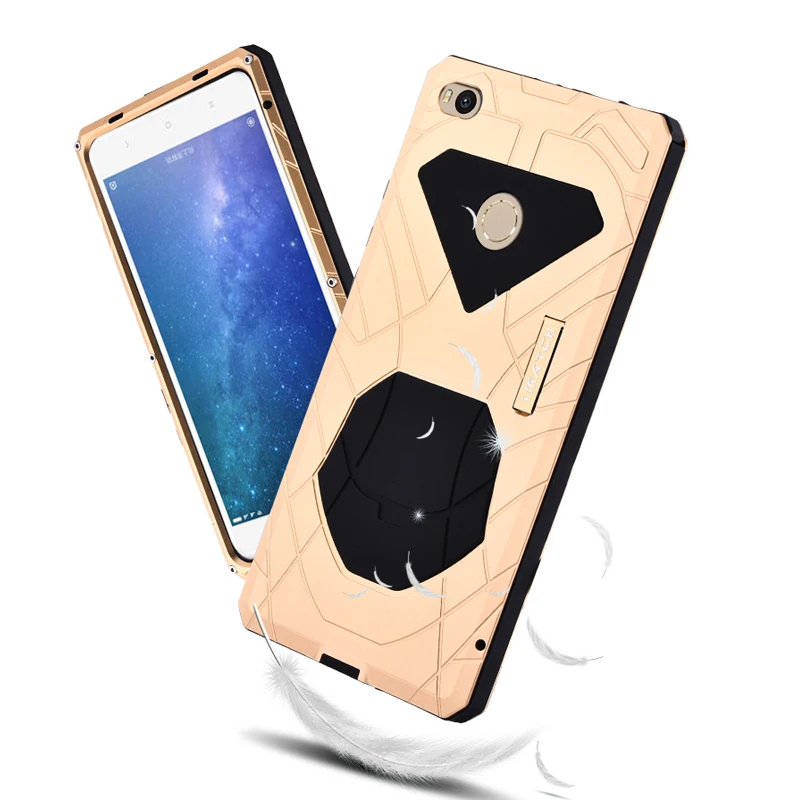 Противоударный Прочный чехол для Xiaomi Mi Max 2 Роскошный Алюминиевый металлический и