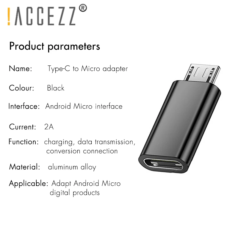 ! ACCEZZ 4PC Type-C Женский к Micro USB Мужской конвертер USB OTG адаптер данных для Samsung Xiaomi Huawei Honor Android мобильный телефон ! ACCEZZ 4PC Type-C Женский к Micro USB Мужской конвертер USB OTG адаптер данных для Samsung Xiaomi Huawei Honor Android мобильный телефон