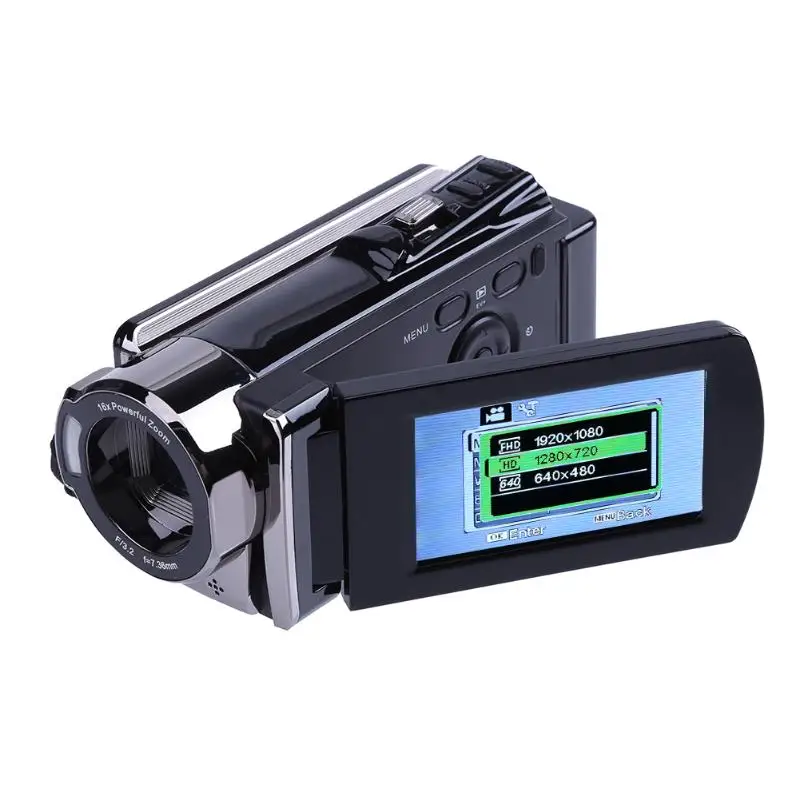 

HD CMOS Sensor Digital Camers 16X Video Recorder Touch Screen Support IR Night Vision 48MP 2160P 4K DVR Video Camcorder Camera