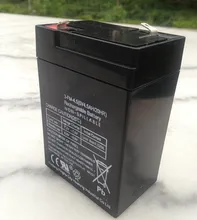 Comercio al por mayor de La Batería 6 V 4.5AH Pequeña De Almacenamiento de Baterías de Plomo Ácido Batería 6 V 4.5ah 4ah Batería de Coche Eléctrico de Los Niños 70X47X101mm