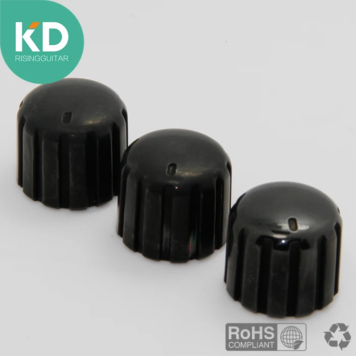 3 PC Guitar and Bass plastic knob volume knobs tone knob guitar
