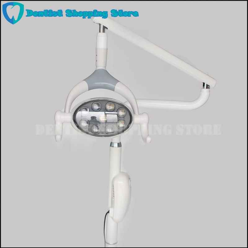  9 LED dental lamp with Sensor Oral Light Lamp color temperature adjustable for surgery - 32904568124
