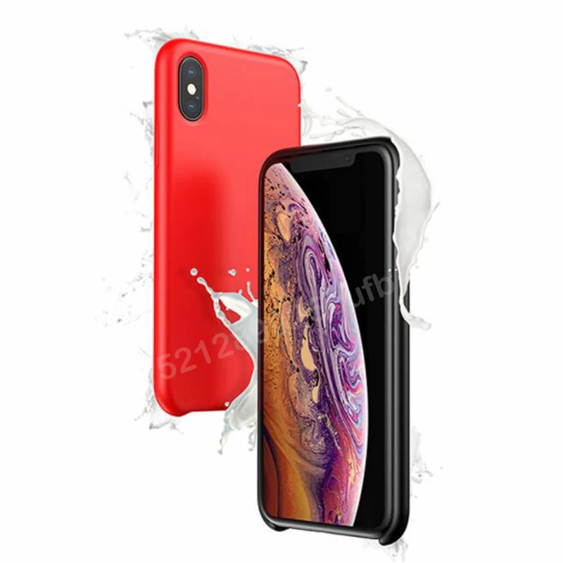 

Original Silicone Case for IPhone 7 8 Plus Silicon Cover for iPhone X 6s 6 Plus 5s With LOGO and Retail Packaging