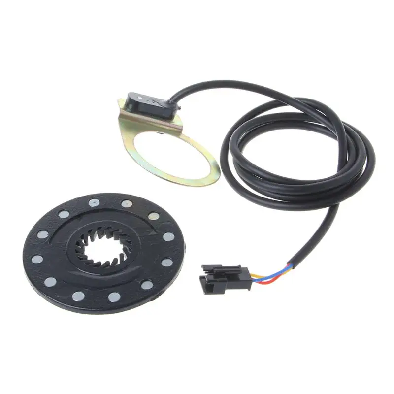 Perfect Electric Bicycle Pedal 12 Magnets E-bike PAS System Assistant Sensor Speed Sensor Black Color Easy to Install 2