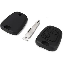 Hot Selling Remote Key Case Shell Fit For 2 BTN PEUGEOT 206 205 405 106 Key Case P28