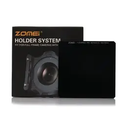 Zomei Ultra Slim HD с многослойным покрытием оптический Стекло ND2 ND4 нейтральной плотности Серый ND8 ND64 ND1000 Камера фильтр объектива