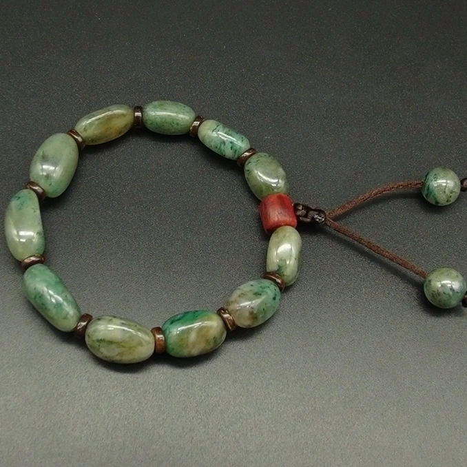 

Free Shape Beads Bracelet Colorful Stone Bracelet Retro Personality Present