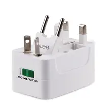 Universal World Charger Plug All-in-one Travel AC Power Adapter Converter to US/UK/AU/EU US To EU USA To Euro Travel Wall Outlet Universal World Charger Plug All-in-one Travel AC Power Adapter Converter to US/UK/AU/EU US To EU USA To Euro Travel Wall Outlet