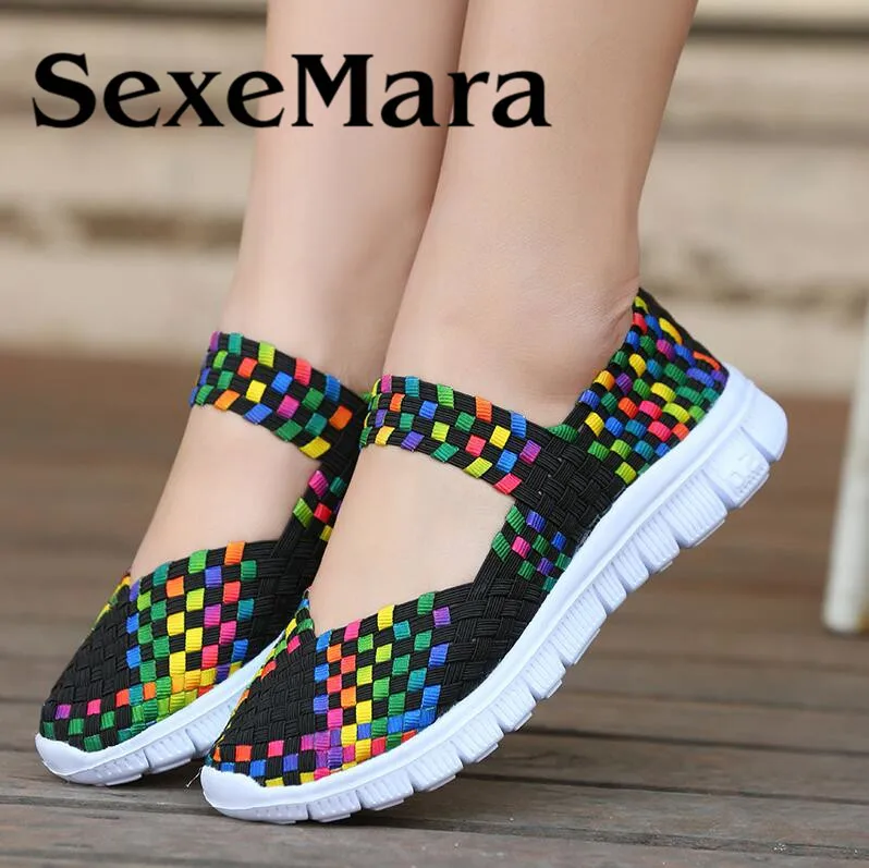 woven summer sandals