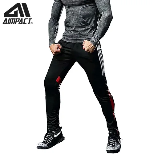 316Red AIMPACT, Мужские штаны для бега, спортивные, для бега, для спортзала, Длинные спортивные штаны, Мужские штаны с карманом на молнии, мужской спортивный костюм, баскетбольные штаны - Цвет: 316Red