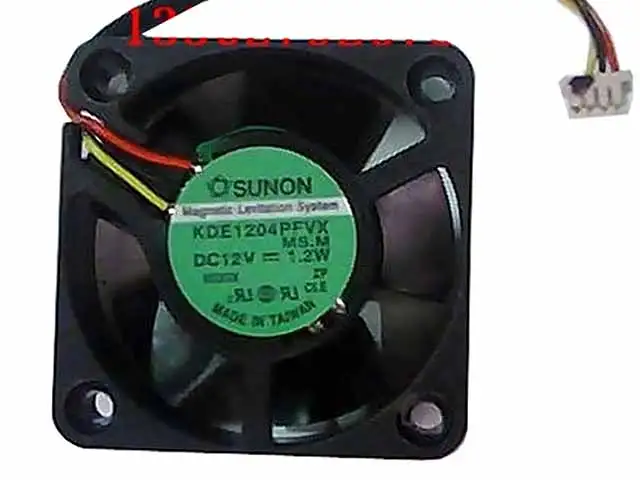 Вентилятор охлаждения сервера SUNON KDE1204PFVX M S.M DC 12 В 1 2 Вт 40x40x10 мм|square fan|sunon kde1204pfvxserver