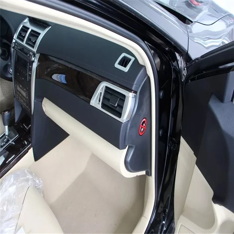 WELKINRY Автомобильная крышка для Toyota Camry XV50 2012 2013 2014 2015 ABS Хромированная консоль