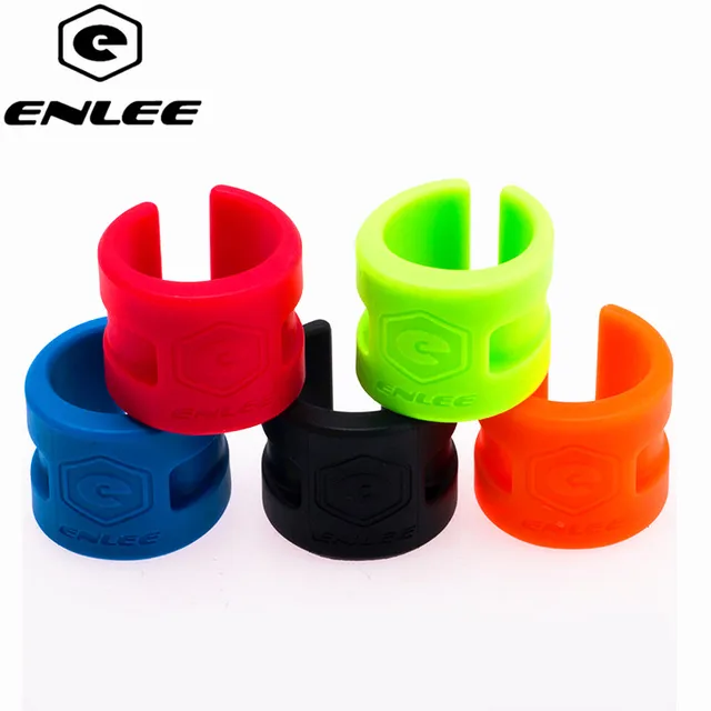 Special Offers ENLEE Bicycle Protective Gear road mountain bike frame collision rubber protection ring guard chain protector stickers 4pcs/Set 