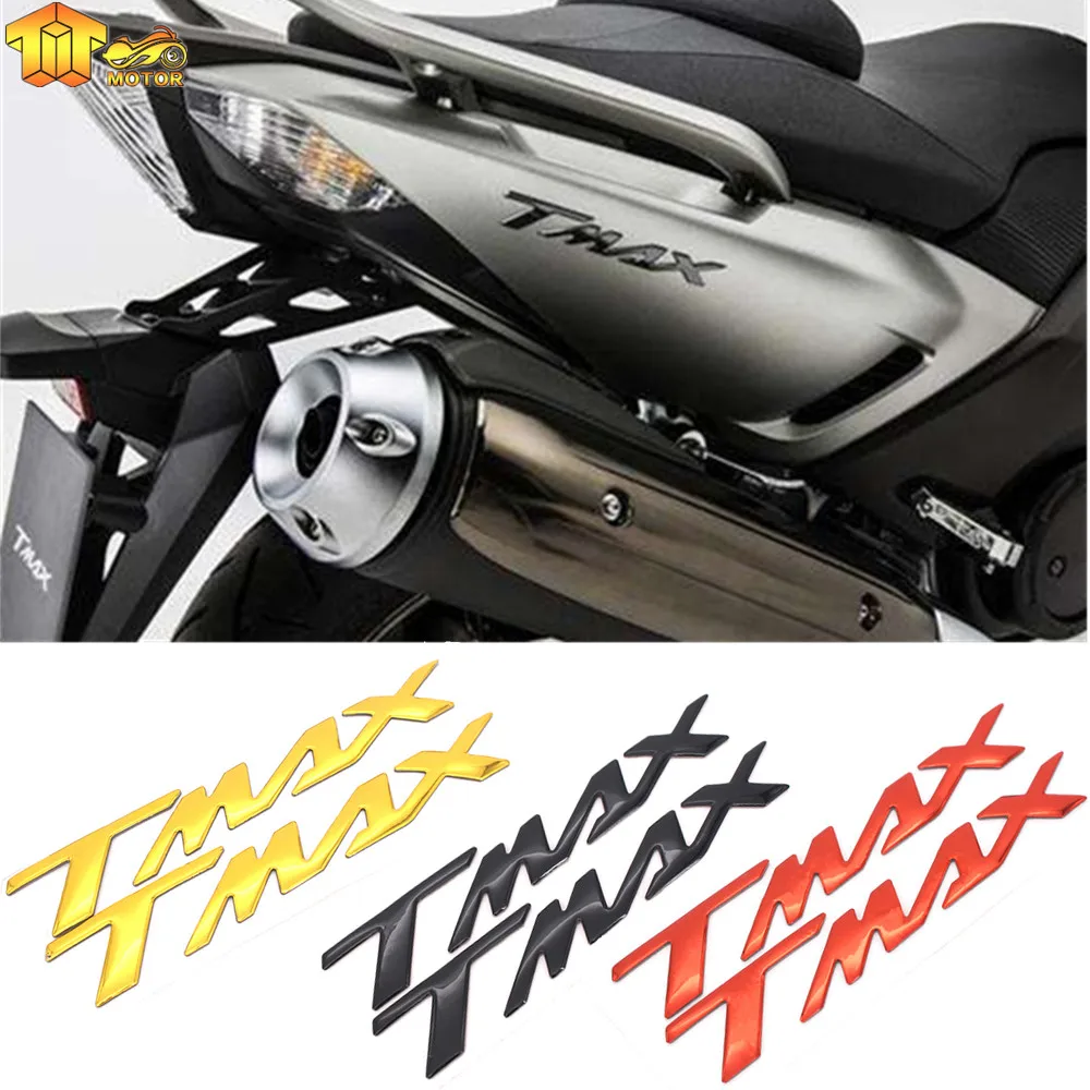 

CK CATTLE KING GOLD Motorcycle Emblem Badge Decal 3D Tank Wheel Logo For TMAX Sticker For YAMAHA TMAX 530 500