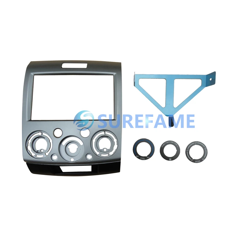 

Double Din Car Dash Mount Kit for Ford Ranger Everest for Mazda BT50 Stereo CD GPS Panel Face Plate Frame Fascia Bezel Adapter