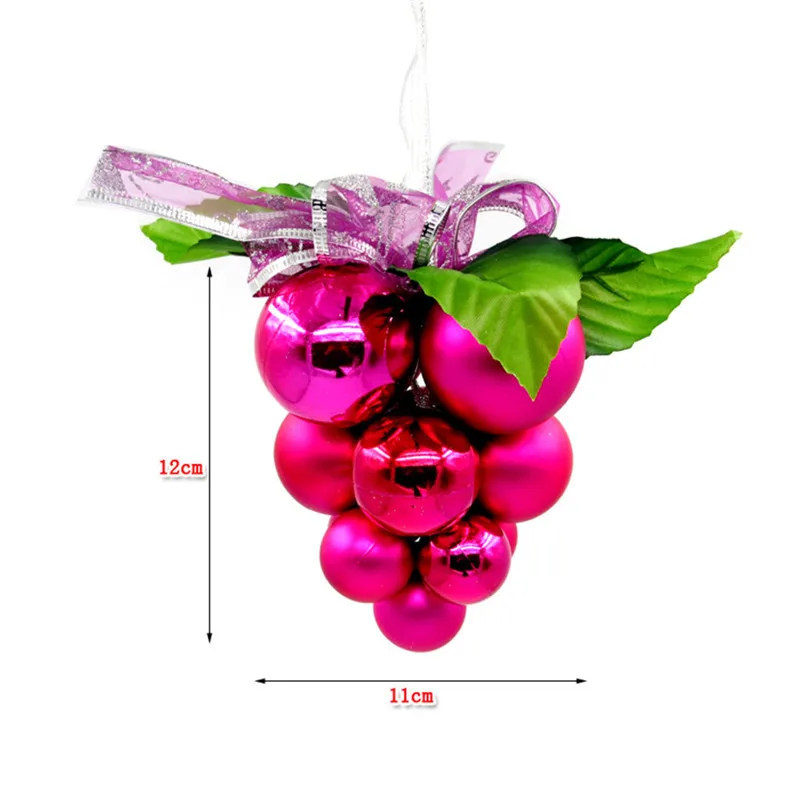 Виноградная струна рождественские мячики елочные шары Рождественская елка висячий Декор Орнамент Декор Рождественская елка украшения для украшения