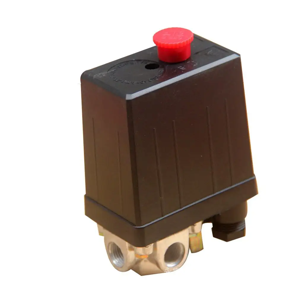 

220V 20A Air Compressor Pressure Switch Control Valve Switch Adjustable Air Regulator Valve Compressor Four Holes
