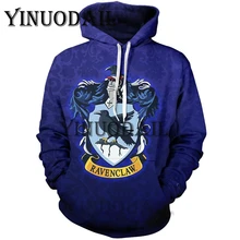 Wizardry 3D Printed Hoodie with Pocket Ravenclaw Gryffindor for Adult Unisex Sweatshirt Costume Hoodies Men Clothes Harri Potter Wizardry 3D Printed Hoodie with Pocket Ravenclaw Gryffindor for Adult Unisex Sweatshirt Costume Hoodies Men Clothes Harri Potter