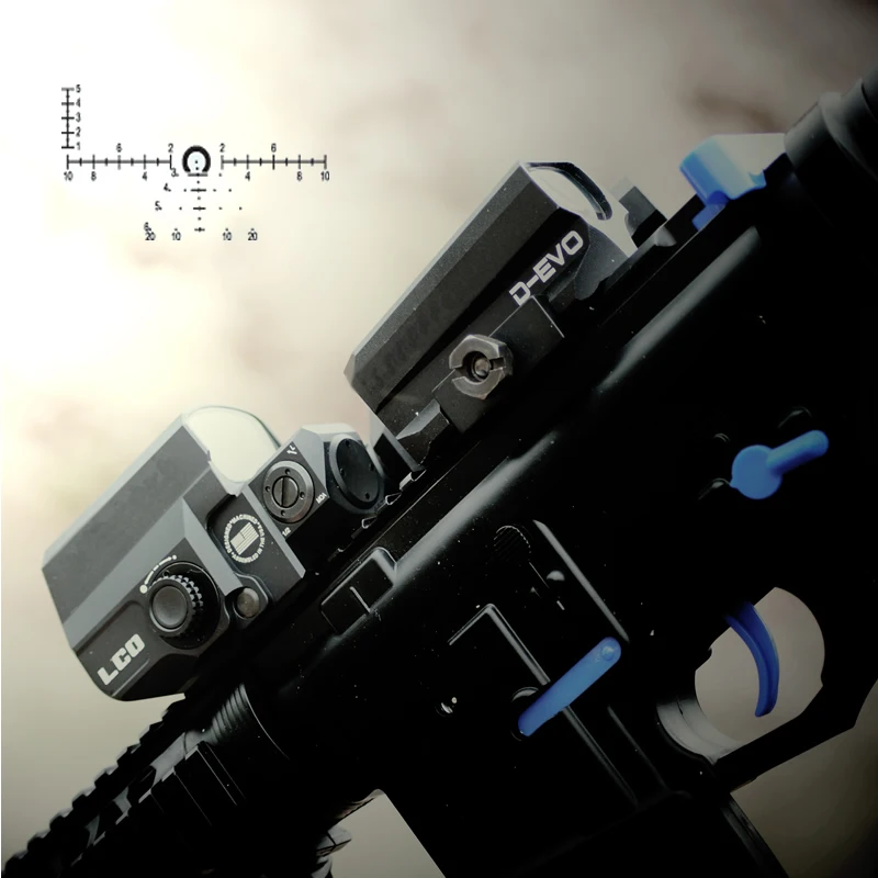 

LP D-EVO Dual-Enhanced Optic with Special Reticle Magnifier with LCO Reflex Red Dot