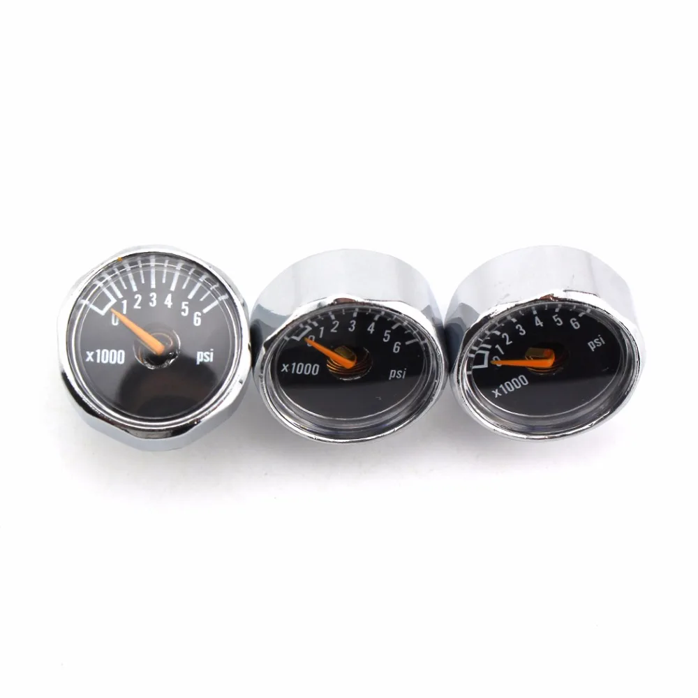 3 шт. PCP Пейнтбол Airsoft ВВС 1/8NPT высокое давление Калибр 25 мм 6000psi дюймов Мини