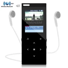 Bluetooth MP3 плеер Металлический корпус 1.8in Экран 8 Гб Динамик HIFI без потери качества звука музыкальный плеер с fm-радио, Bluetooth, Регистраторы, электронная книга
