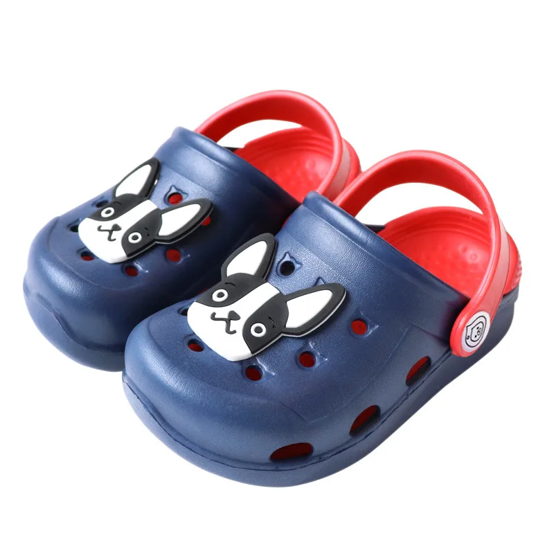 2019 High Quality Summer Cartoon Garden Shoes Hollow Cute Hole Shoes Children's Beach Shoes Non-slip Breathable Croc Shoes