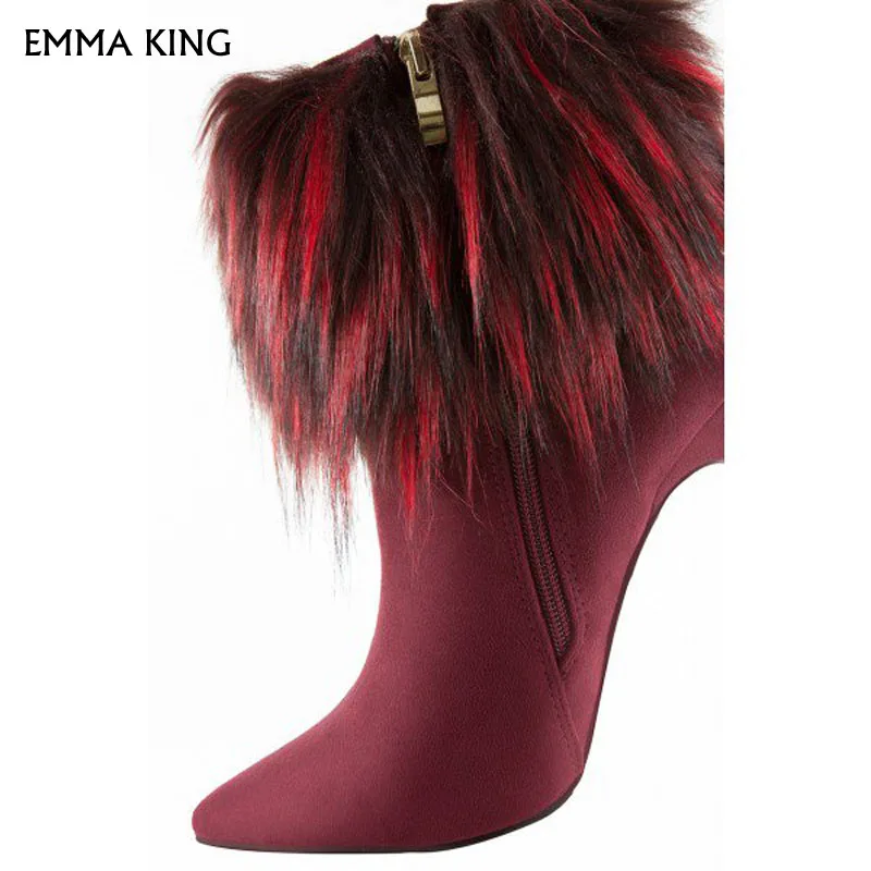 burgundy_fashion_4_inch_fur_boots_pointy_toe_ankle_boots01 