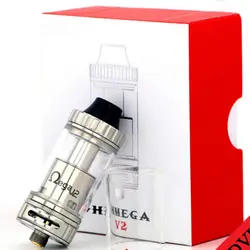 Advken ohmega V2 RTA бак 3,5 мл большой скоростной стиль построить верхней палубе заполнение Форсунка с 510 потека адаптер