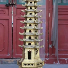 USPS в США S0225 22 Тибет Буддийская пагода Ступа бронза Медь девятом этаже Вэньчан Башня Статуя