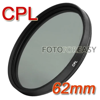 

Wholesale Fotga 62mm CPL Circular Polarizing C-PL PL-CIR CPL Filter for Lens 62mm for CANON NIKON SONY FUJI DSLR Camera