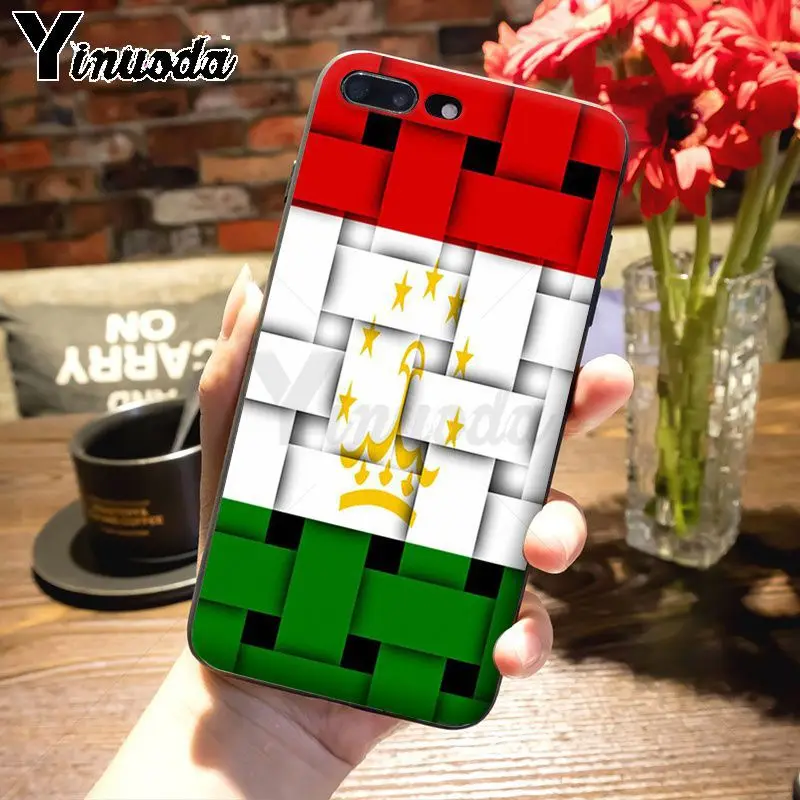 Yinuoda флаг Узбекистана национальные флаги страны новейшая мода Роскошный чехол для телефона для iPhone 7plus X 6 6S 7 8 8Plus 5S 11pro чехол - Цвет: 2