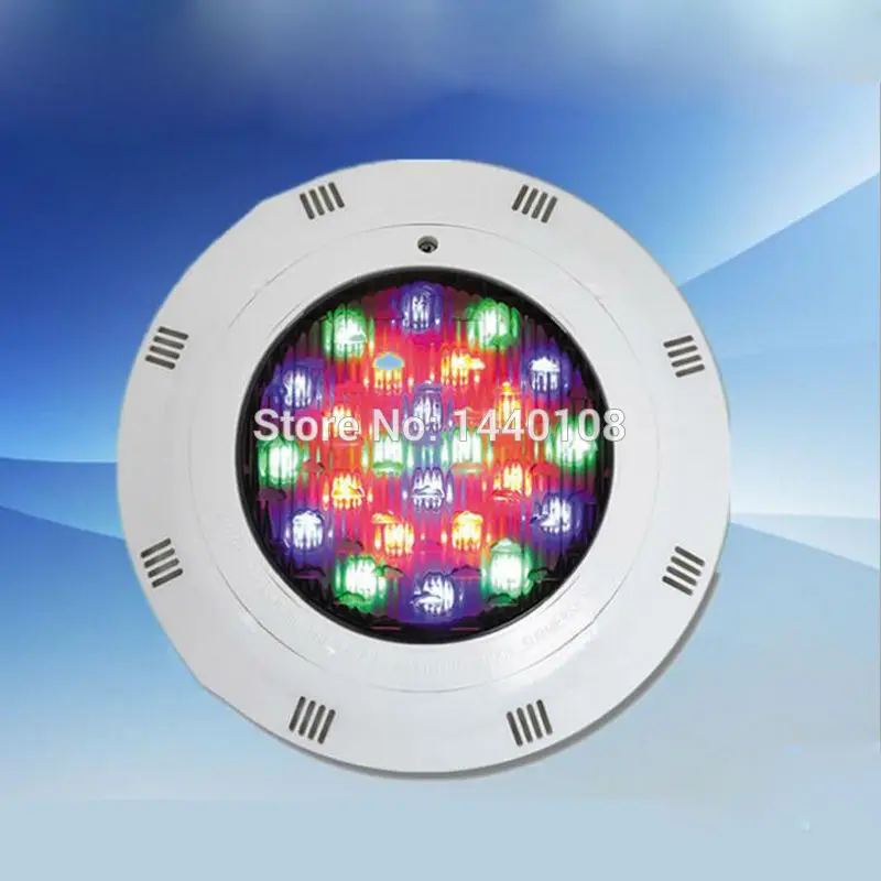 10 шт./лот 24 Вт светодиодный бассейн свет AC 12 В RGB IP68 дистанционный пульт подводный