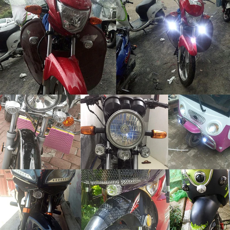 Motorcycle LED Spotlight 6W 1000Lm (10)