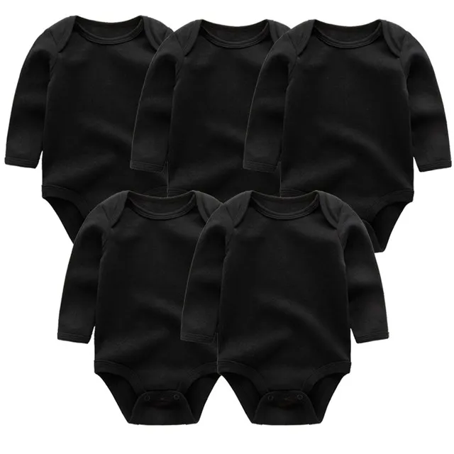 Супер детская одежда, 5 шт./лот, короткие боди для новорожденных и цельнокроеные летние комплекты одежды, Комбинезоны для младенцев - Цвет: BDL5005