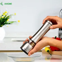Stainless Steel Manual Salt Spice Pepper Grinder Corn Pea Bean Coffee Mill Grinder Muller Cooking Kitchen Gadget