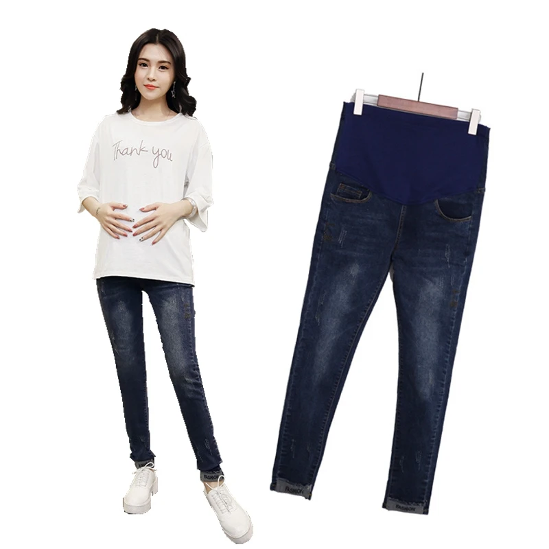 

Pregnant women clothes jeans pregnant women pregnant jeans ladies jeans embarazo adjustable maternity pants maternity clothes