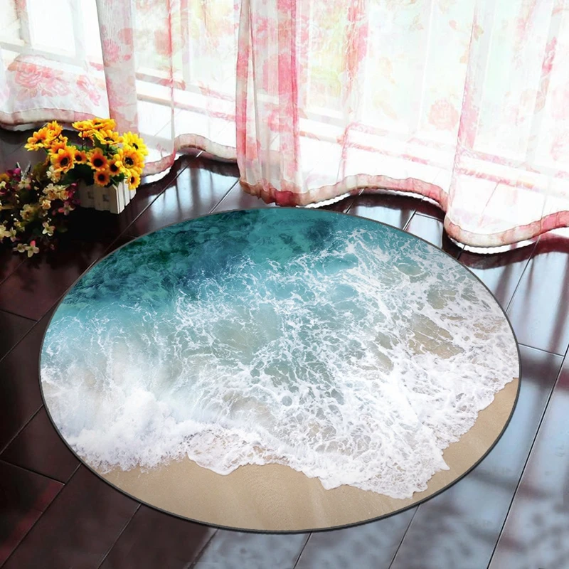 3D Creative Printed Round Carpets For Anti-Slip Area Rugs Living Room Bedroom Computer Chair Floor Mat for Kids Room Home Decor 3D Creative Printed Round Carpets For Anti-Slip Area Rugs Living Room Bedroom Computer Chair Floor Mat for Kids Room Home Decor