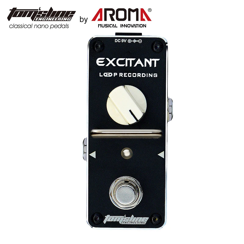 

Loop Recording Pedal Looper With Maximum 15 Minutes Recording Time and No Recording Layers Limit