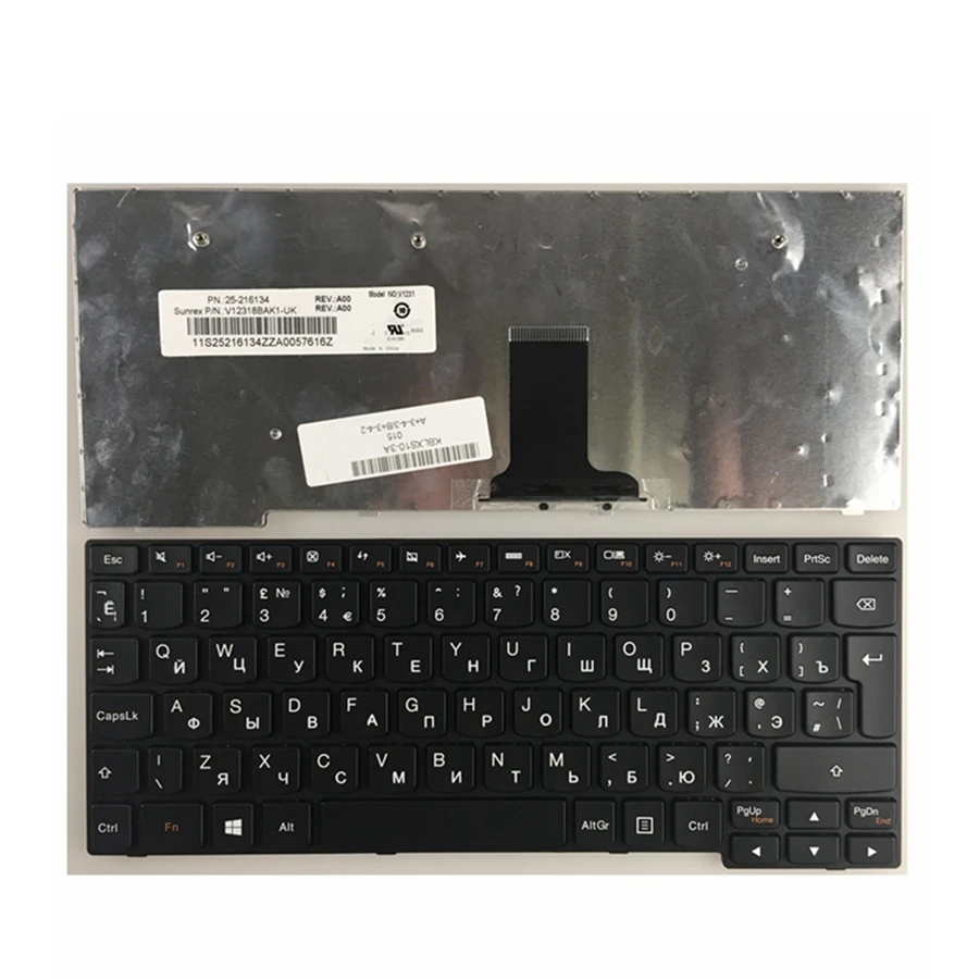 

Russian FOR LENOVO for IdeaPad S110 T1A1-RU S100 S10-3 M13 MA3 S10-3S MP-09J63SU-686 RU laptop keyboard BLACK