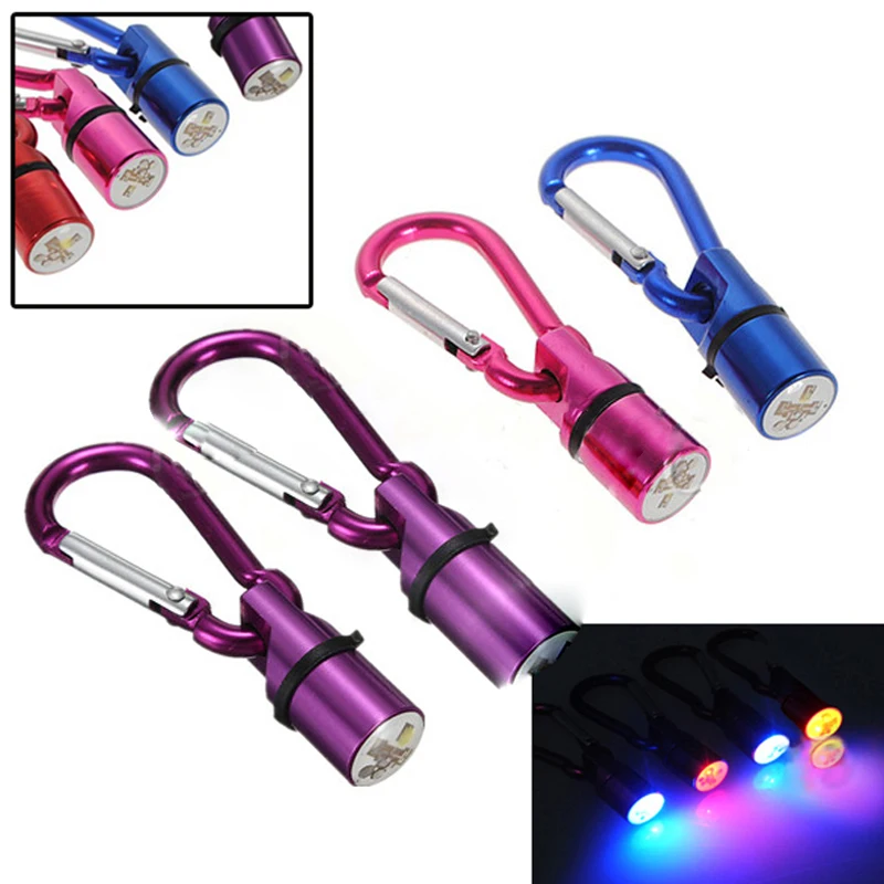 Free Shipping  Aluminum Dog Cat Pet Safety Flashing LED Collar Tag Waterproof #6443