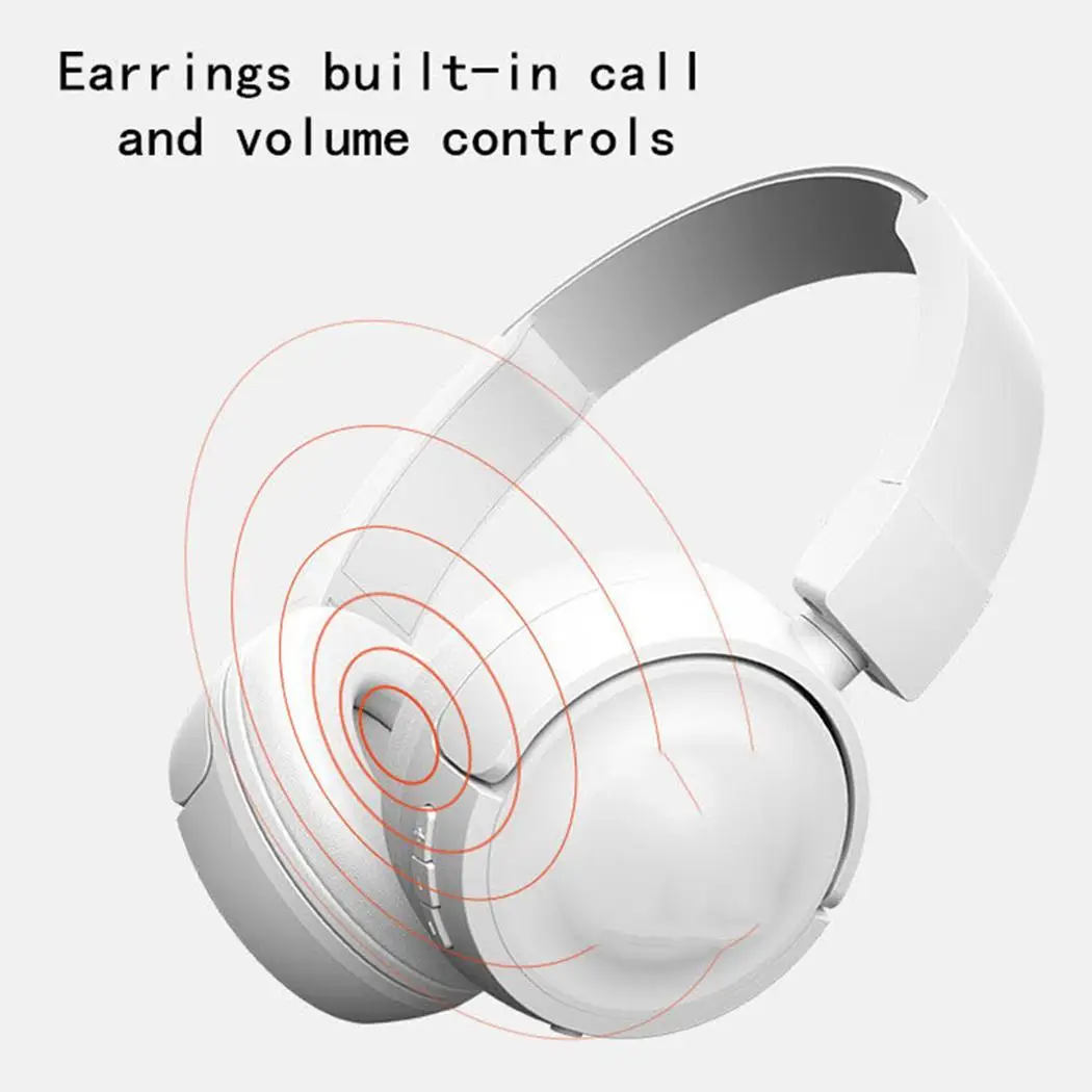 Беспроводные наушники Bluetooth 4 2 стереонаушники для музыки на ухо гарнитура CVC 6 0