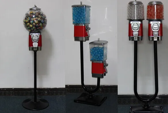 Commercial Candy Vending Machine Toy Capsule Bouncing Ball Vending Machine Gumball Machine Candy Dispenser With Coin Box Food Processors Aliexpress