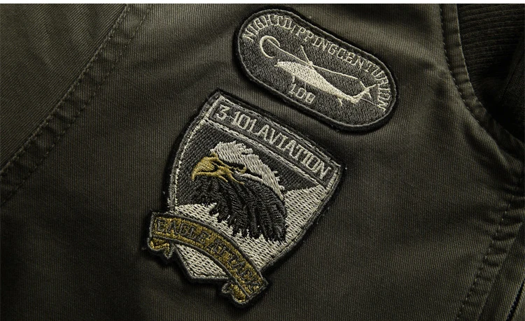 S. ARCHON зимняя теплая хлопковая тактическая куртка-бомбер мужская шерстяная подкладка толстое теплое пальто в стиле милитари одежда воздушная армейская куртка-пилот