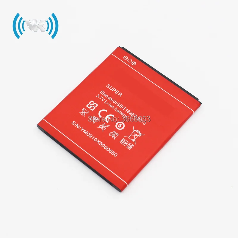 Новый аккумулятор высокой емкости VK 3100 мАч 3 8 в SUPER X5 Для DOOGEE X5S Pro мобильный